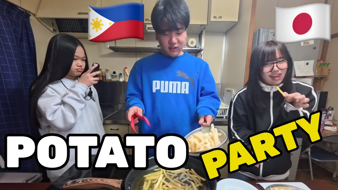 Cooking POTATO FRIES | Filipino Single Father in Japan