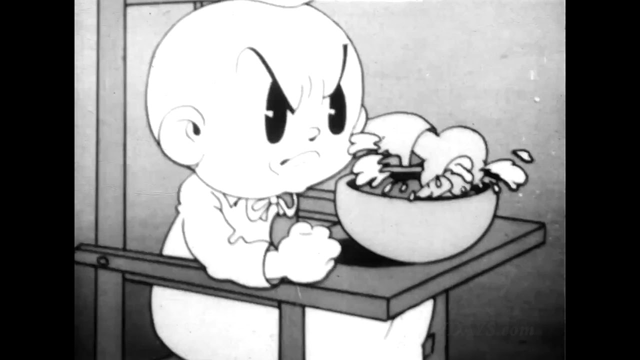 Scrappy Cartoon Minding the Baby Animation 1931