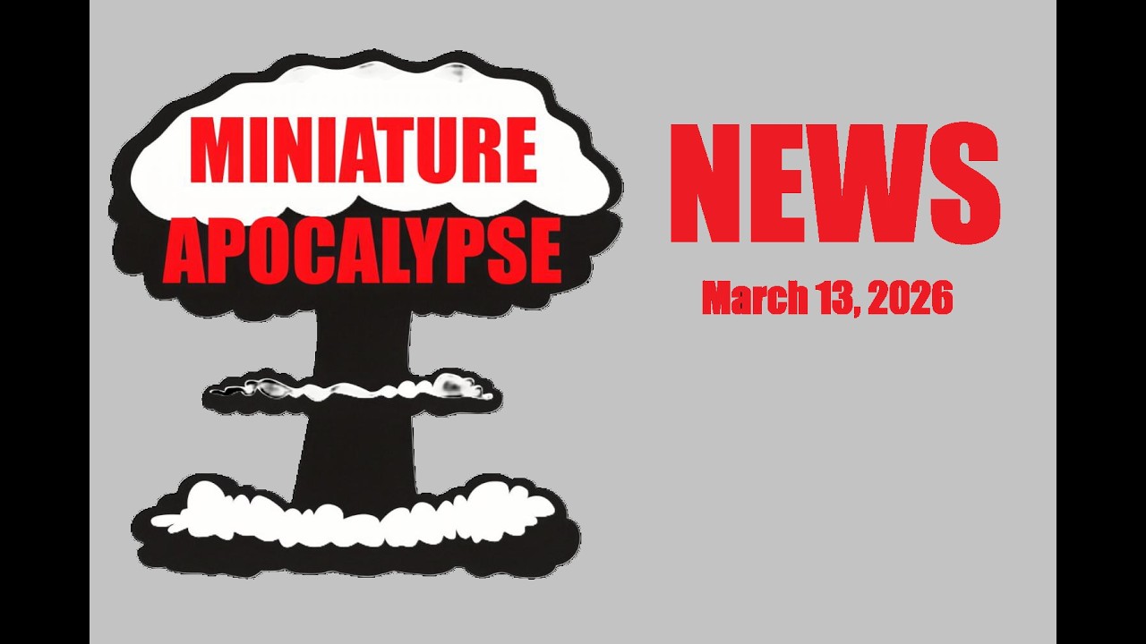 What's new this week in miniature tabletop wargaming!?