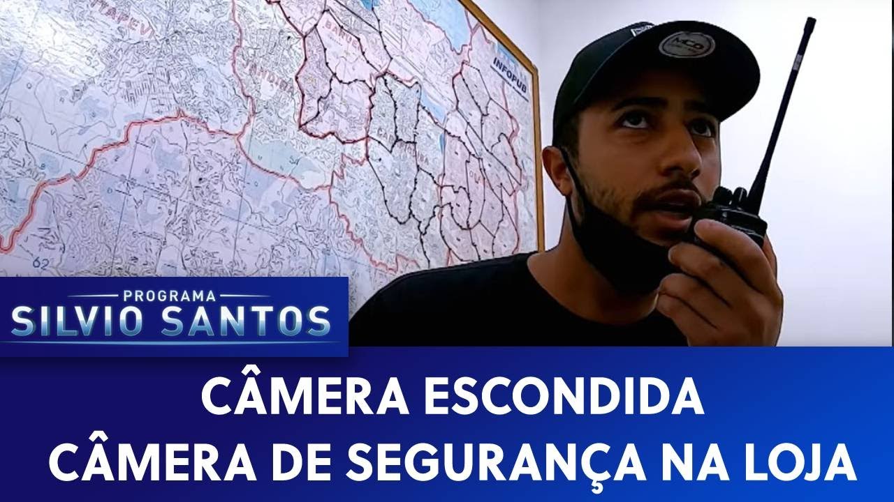 Câmera de Segurança na Loja - Security Camera In The Store Prank | Câmeras Escondidas (28/11/21)