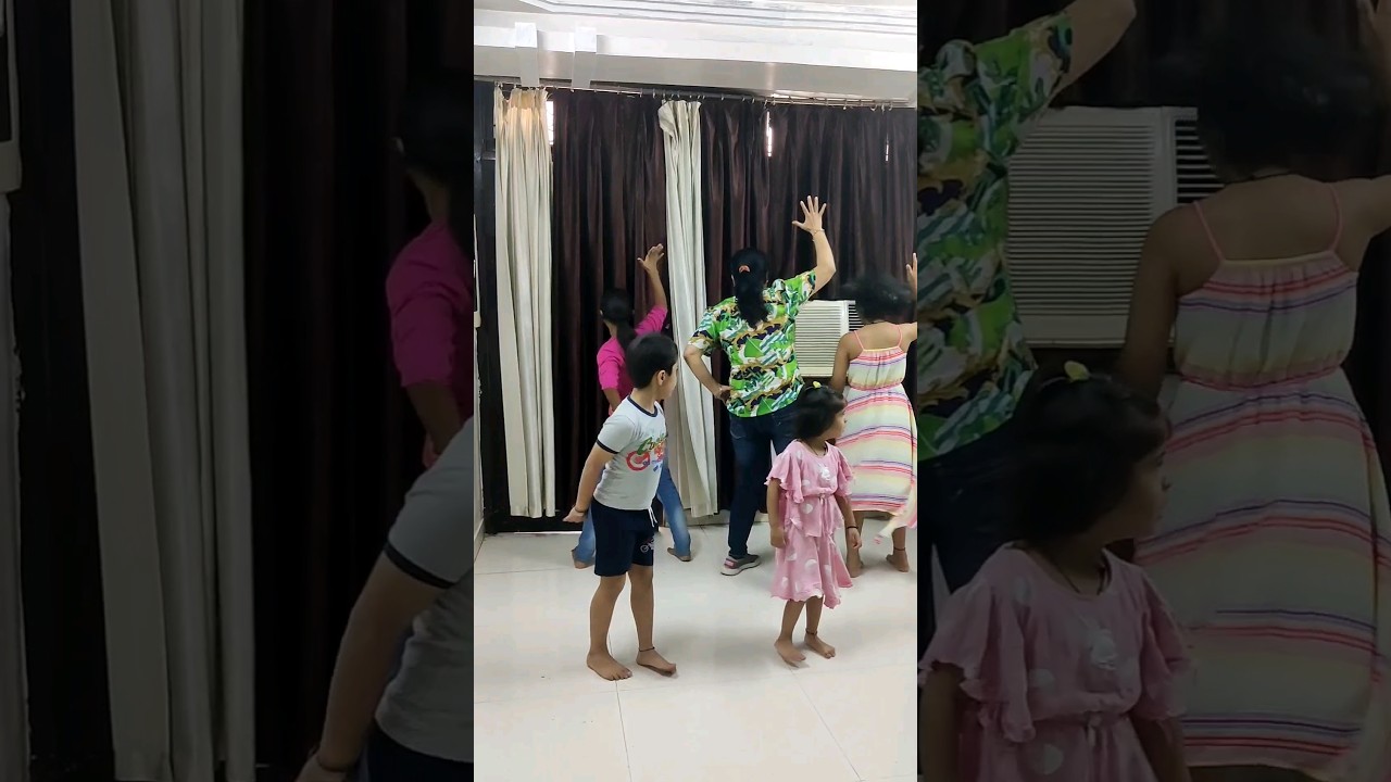 Abrar's Entry Jamal Kudu / Sunday Fun Dance Class For Kids 👯 #shorts #danceclassforkids #easysteps