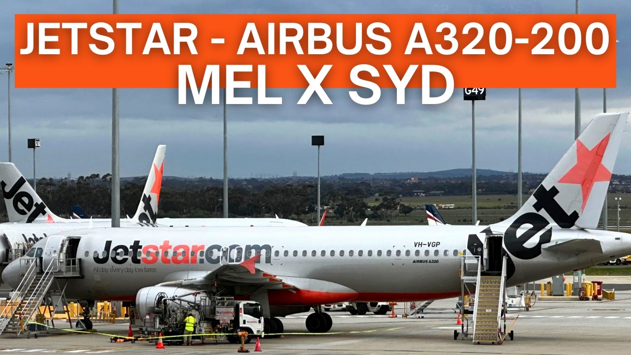 TRIP REPORT | Jetstar Airways - Airbus A320-200 - Melbourne (MEL) to Sydney (SYD) | Economy