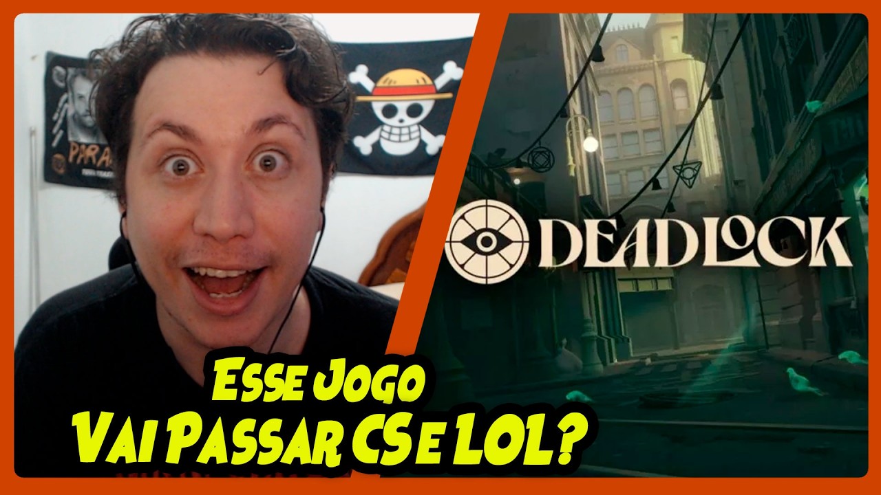 o MELHOR jogo online ainda NÃO EXISTE (deadlock) | REACT DO MORENO