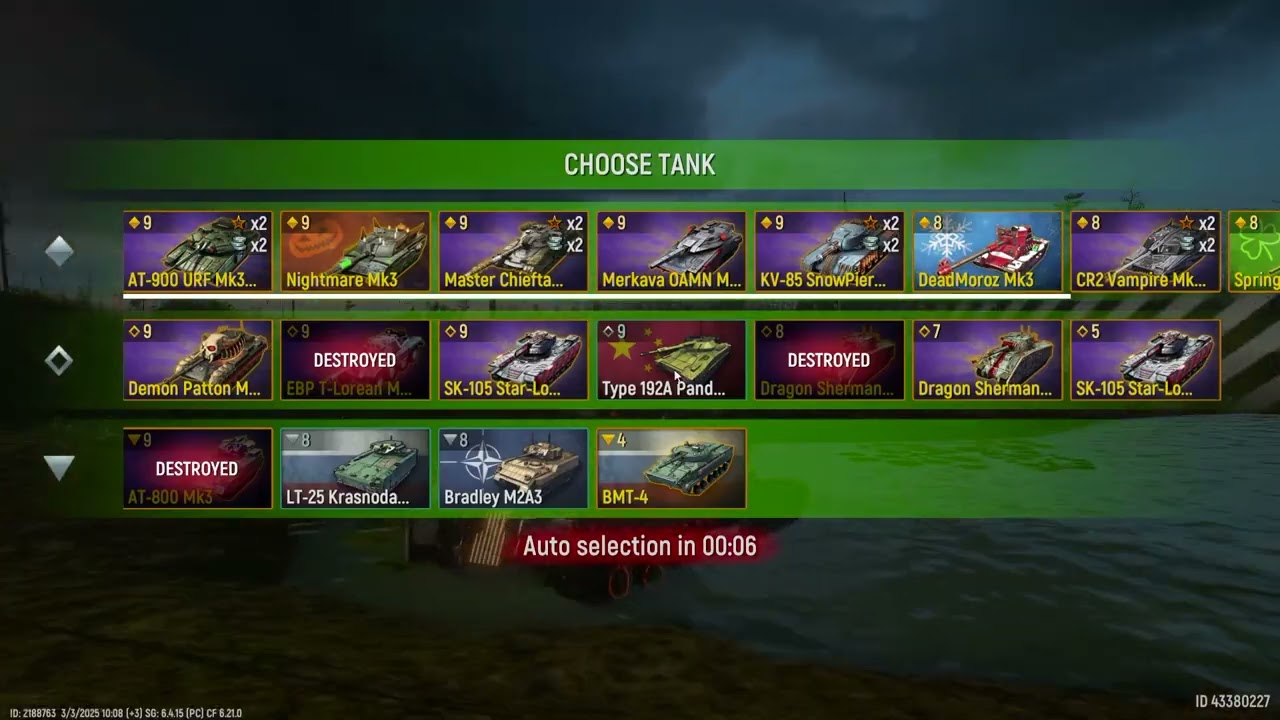 Tank force ,Eldorbek ft devil vs Korea king and tony stark