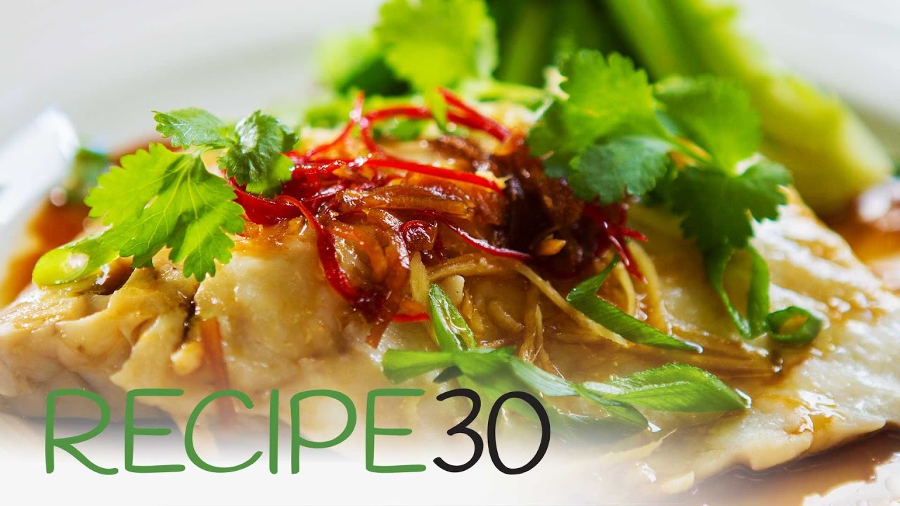 Asian Style Steamed Fish made in 10 minutes