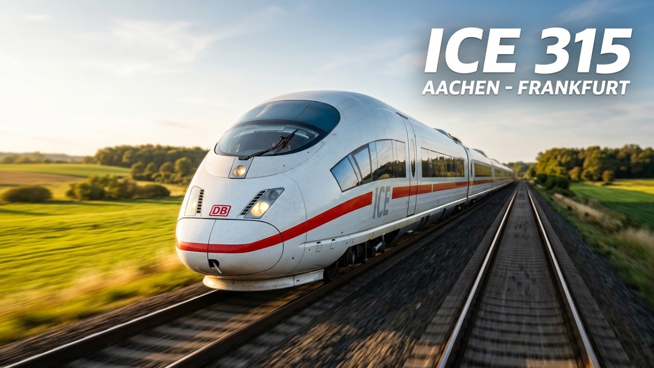 ICE315, Aachen - Frankfurt, Germany