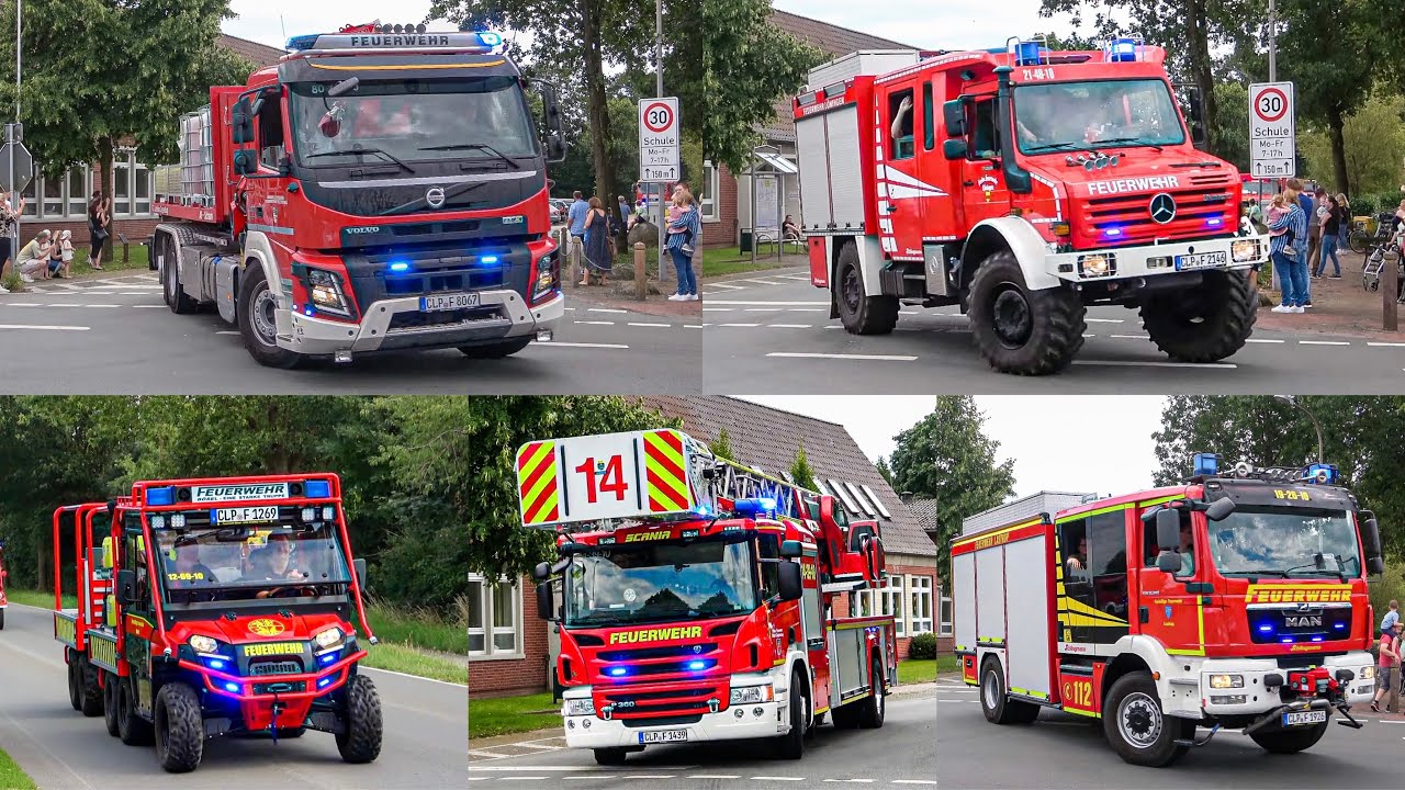 Feuerwehraktion mit Herz - Feuerwehren erfüllen einen großen Traum - „Hagen lachen lassen“ | CLP-EL