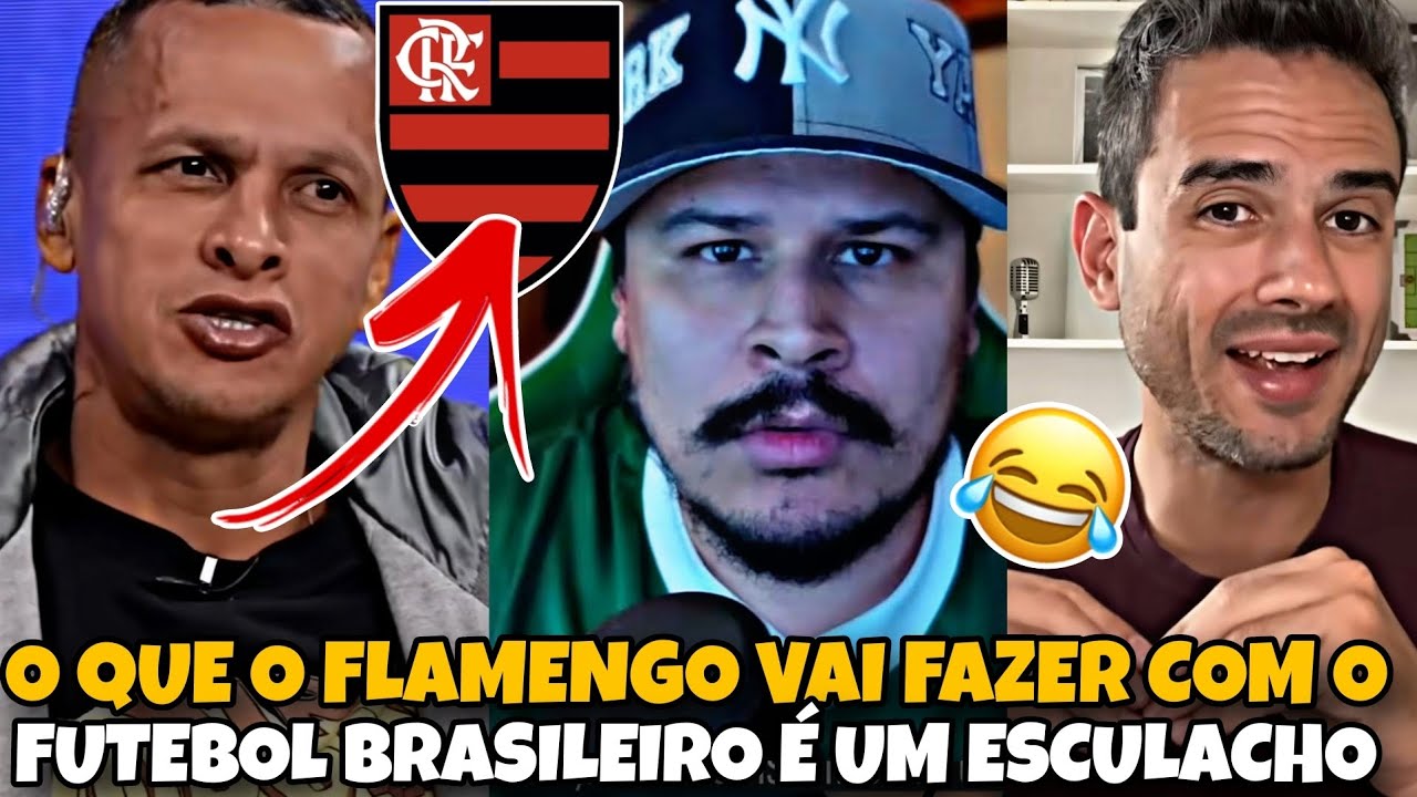 MÍDIAS RIVAIS FAZEM ALERTA AO FUTEBOL BRASILEIRO SOBRE O FLAMENGO KKKK ( NIOQD,TNT SPORTS E MAIS )