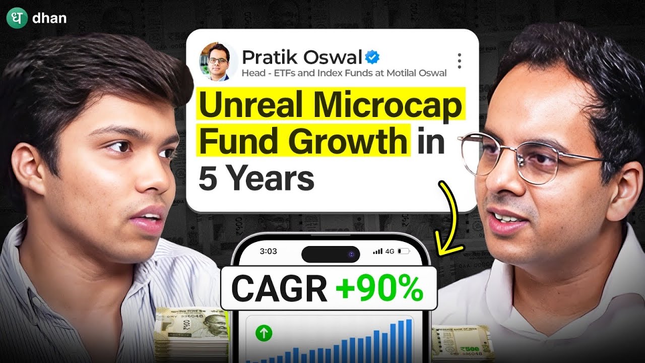90% CAGR Microcap Funds, ETF Boom & Next Big Sector – Prateek Oswal Tells What’s Next