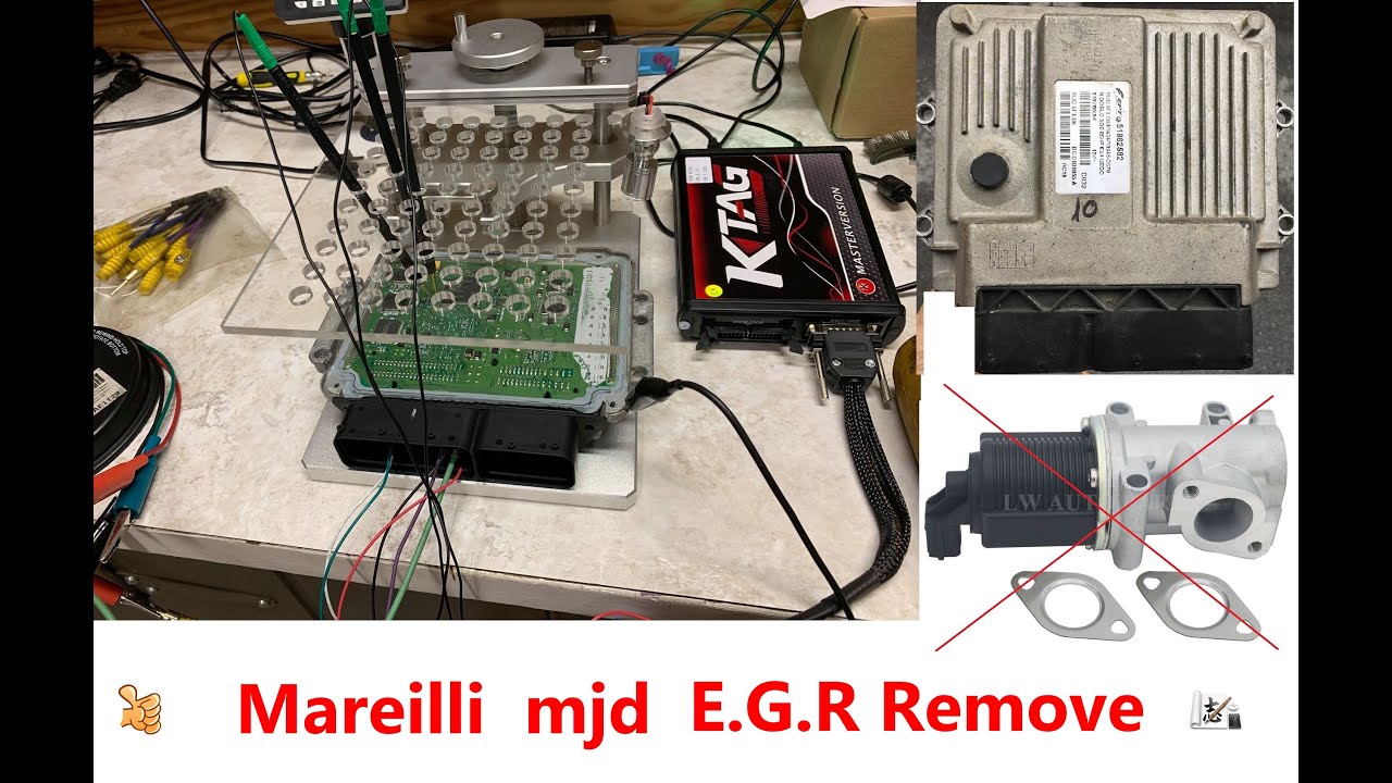 EGR remover MAREILLI MJD  /6F3 6JF/ 602/ 603 by ADS REMOVER