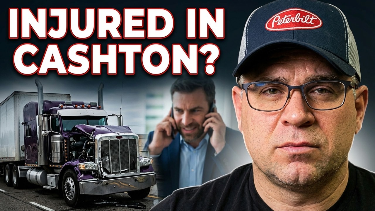 Injured in a Cashton Trucking Accident? Here's what you need to know.