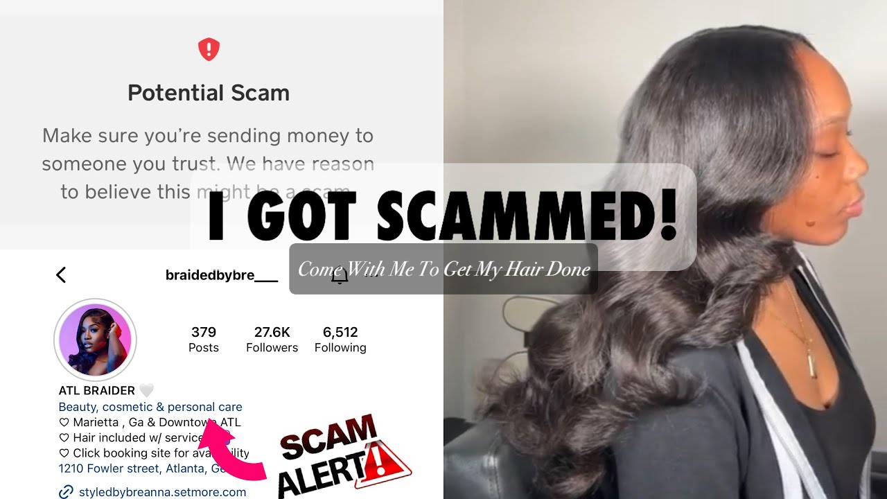 I Got Scammed By An Atlanta Braider | Come With Me to Get My  Hair Done | Kaylene J