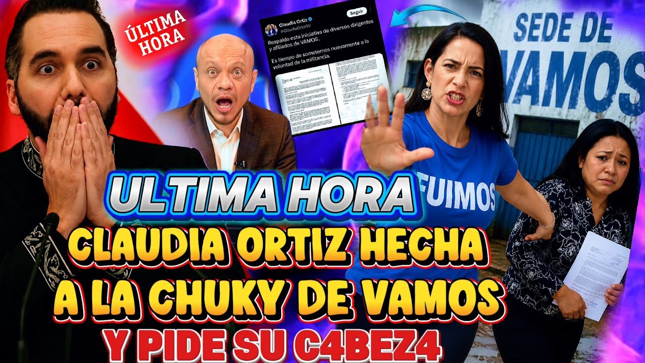BOMBAZO ULTIMA HORA CLAUDIA ORTIZ HECHA DE VAMOS A LA CHUKY Y PIDE QUE SALGA DE INMEDIATO 😱