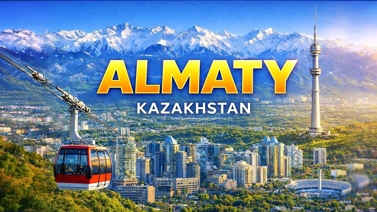 Алматы. Откройте для себя крупнейший город КАЗАХСТАНА!