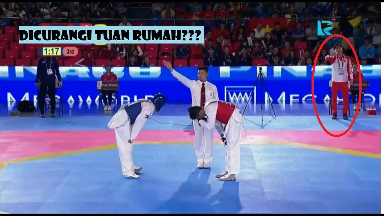KISRUH Sea Games Taekwondo 2019 Male -74kg - Dinggo Ardian (INA) VS (PHI)