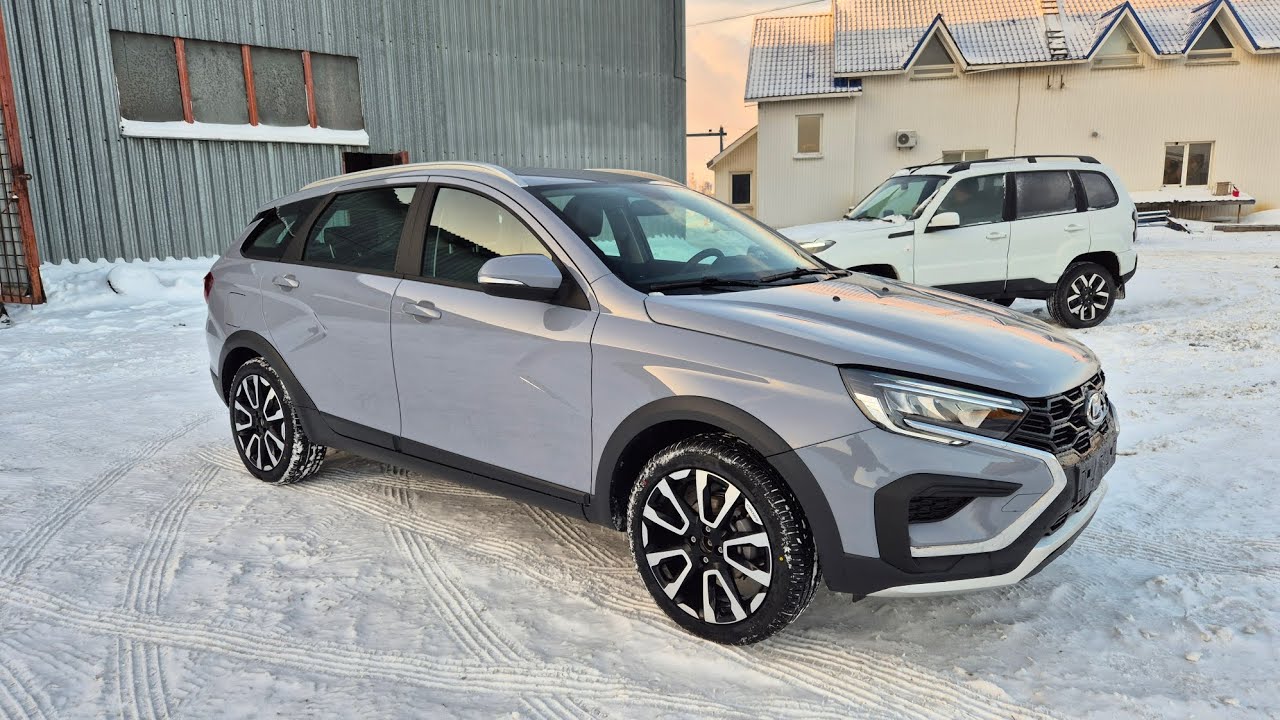 Vesta SW Cross Enjoy в цвете Тайфун с 6 ступкой и как делается предпродажная подготовка #vestacross 