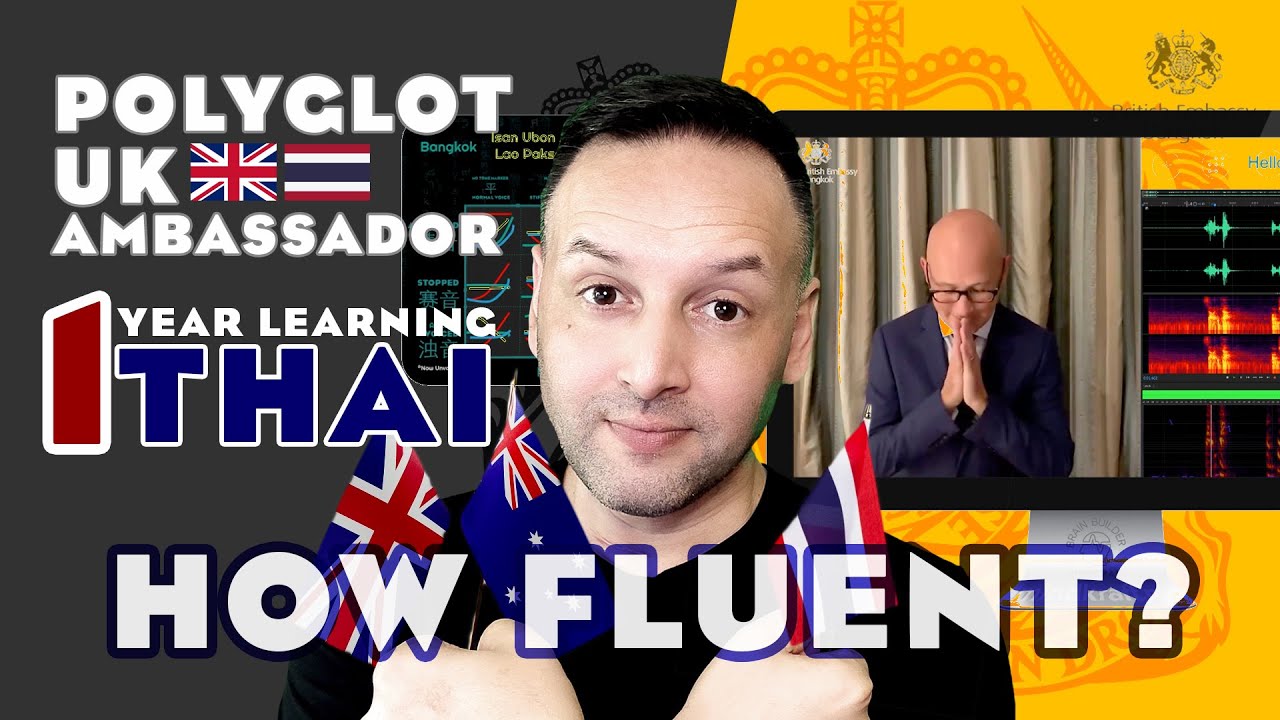 ВАУ! — Полиглот Великобритании: свободное владение тайским языком после 1 года | Анализ языка Мар...