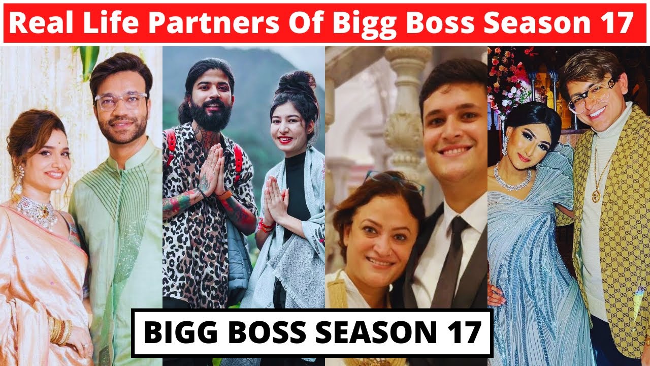 Real Life Partners Of Bigg Boss 17 | Bigg Boss Contestants 2023 | Mannara Chopra,Salman Khan | 