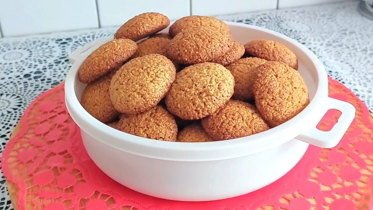ХРУСТЯЩЕЕ И РАССЫПЧАТОЕ ОВСЯНОЕ ПЕЧЕНЬЕ/Вкусный, Быстрый и Простой Рецепт
