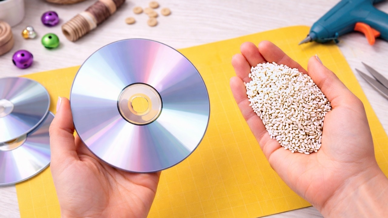 Don’t Throw Away Old CDs! Turn Them Into Amazing Home Decor