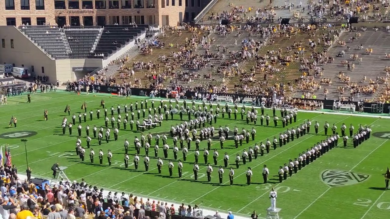CU Boulder Golden Buffalo Marching Band Pregame vs UCLA - Sept 24, 2022
