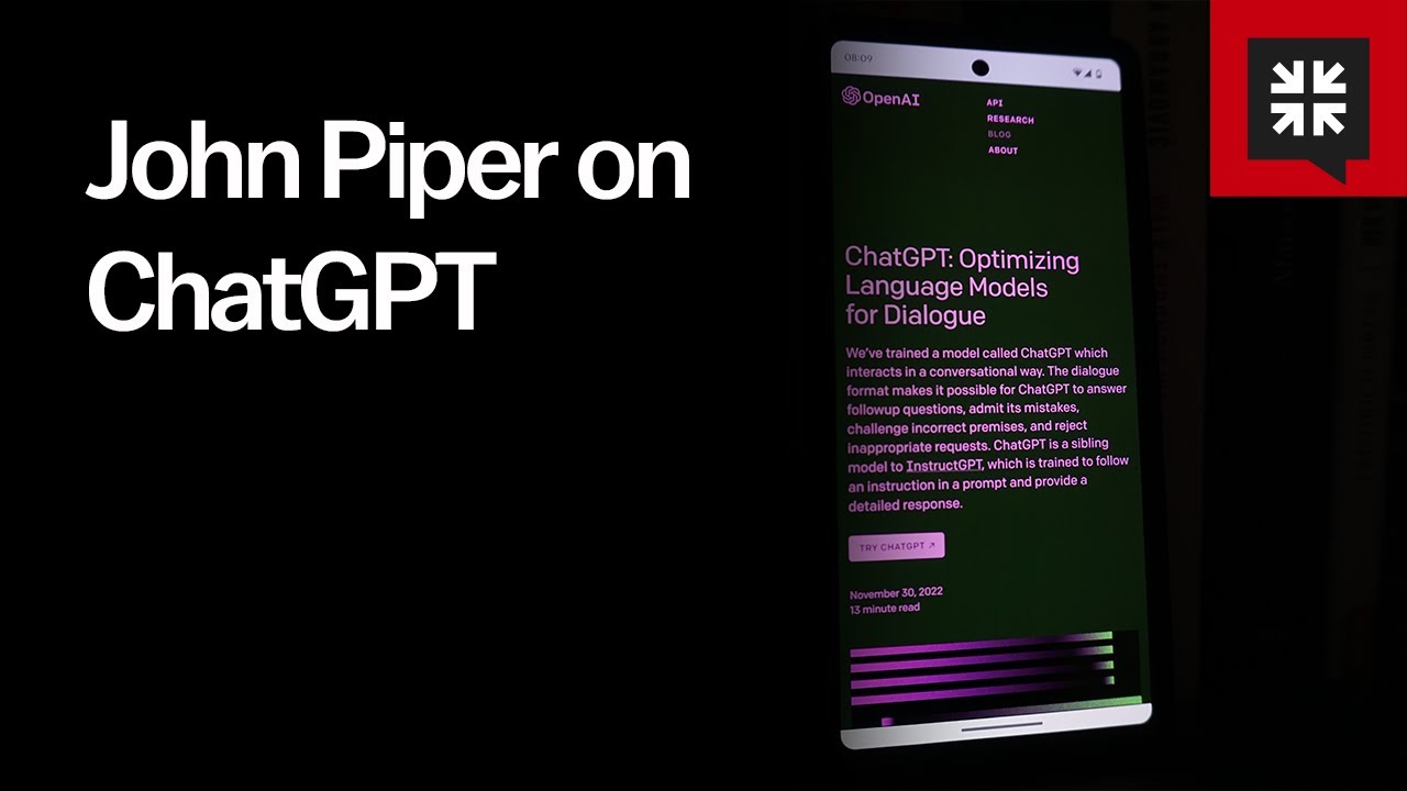 John Piper on ChatGPT