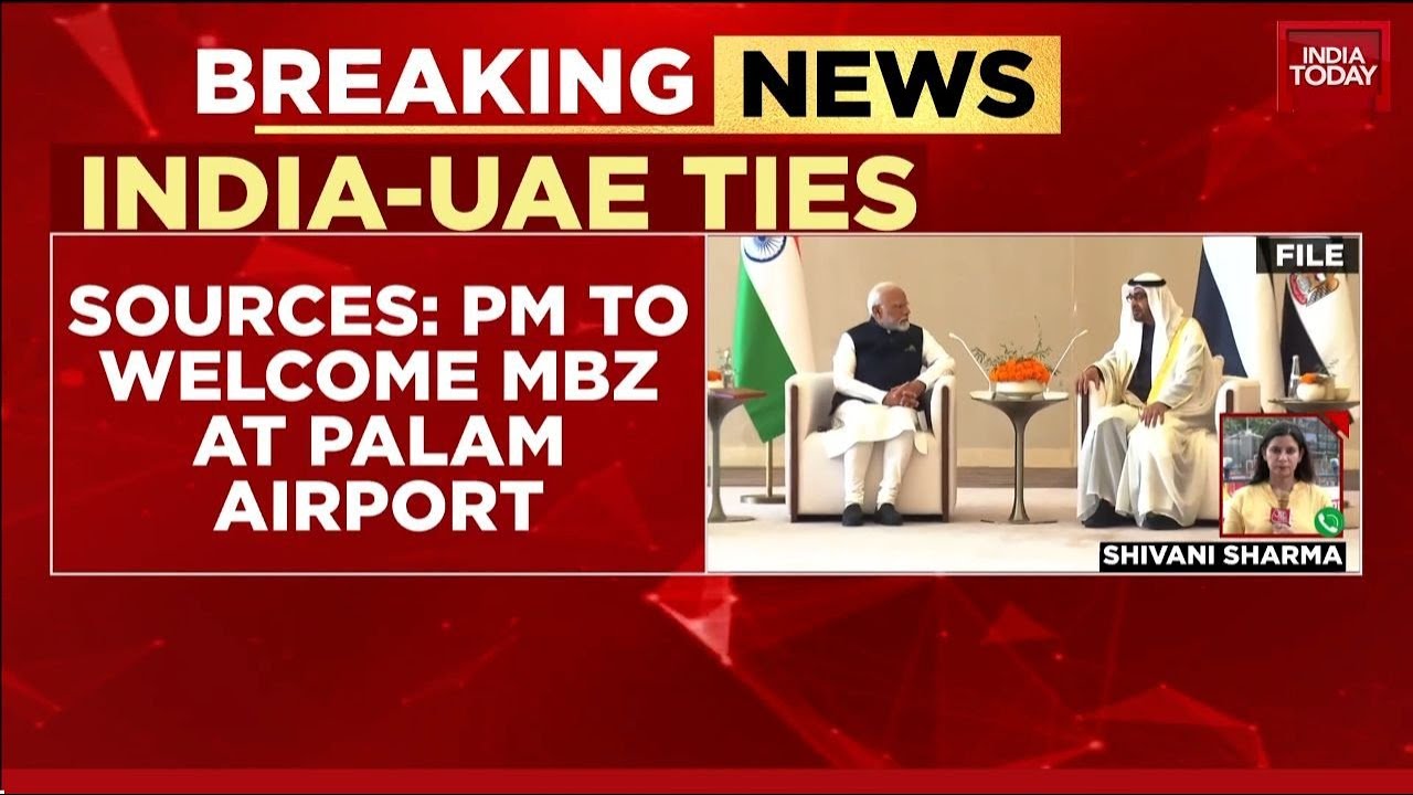 India-UAE Ties: PM Modi To Receives UAE President Sheikh Mohammed bin Zayed At Palam Airport