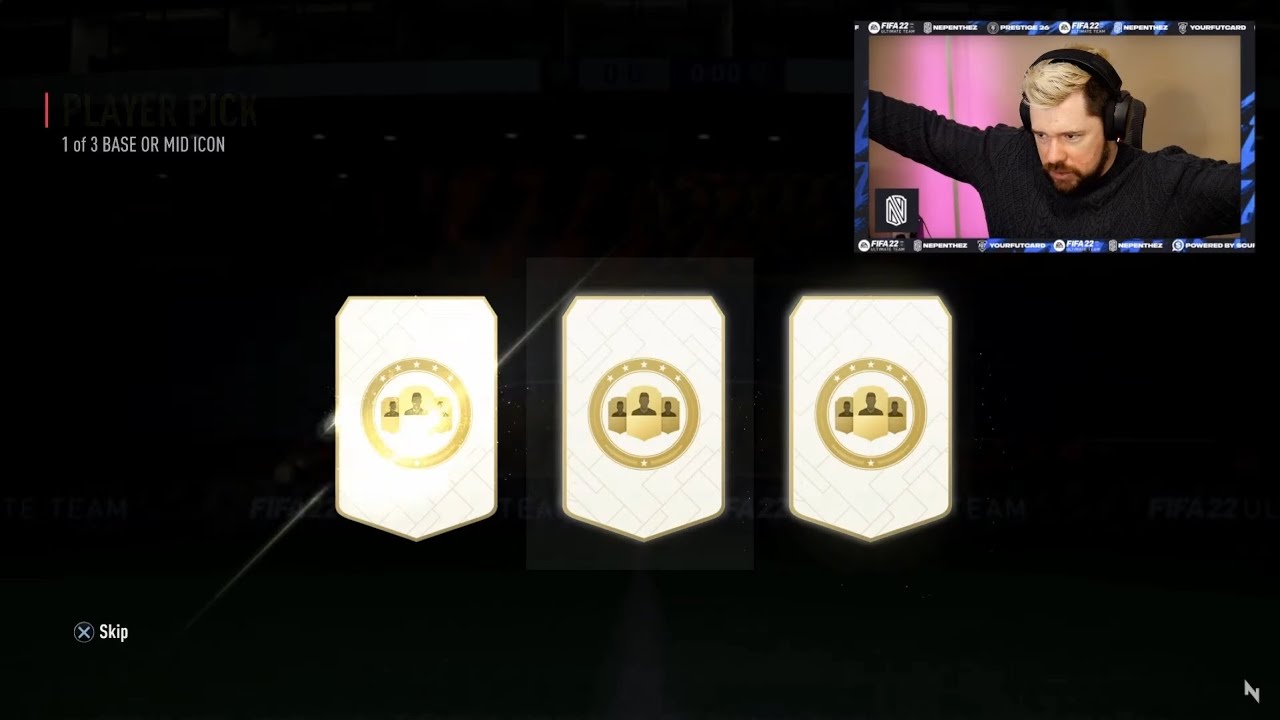 NepentheZ opens his  Base Or Mid ICON Pack!! 👀