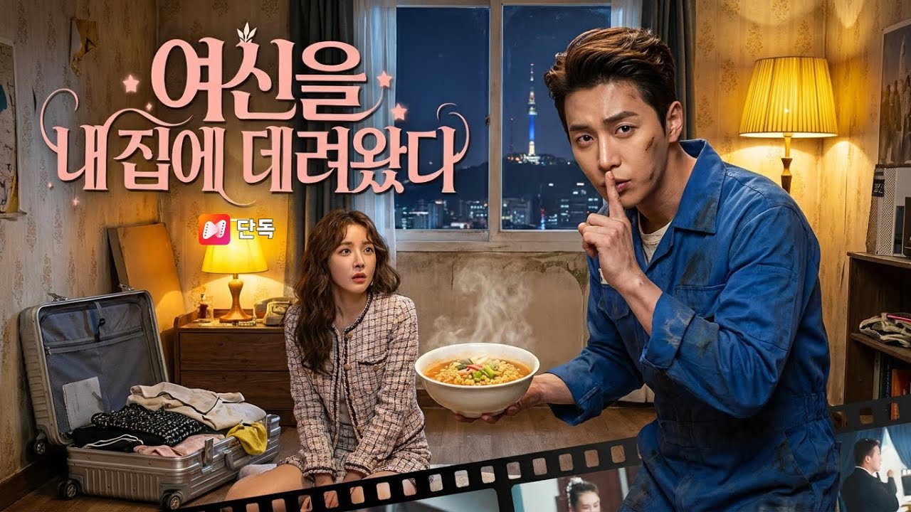 쫓겨난 대학 여신을 좁은 자취방에 데려왔다... 내 정체는 숨긴 채 🤫