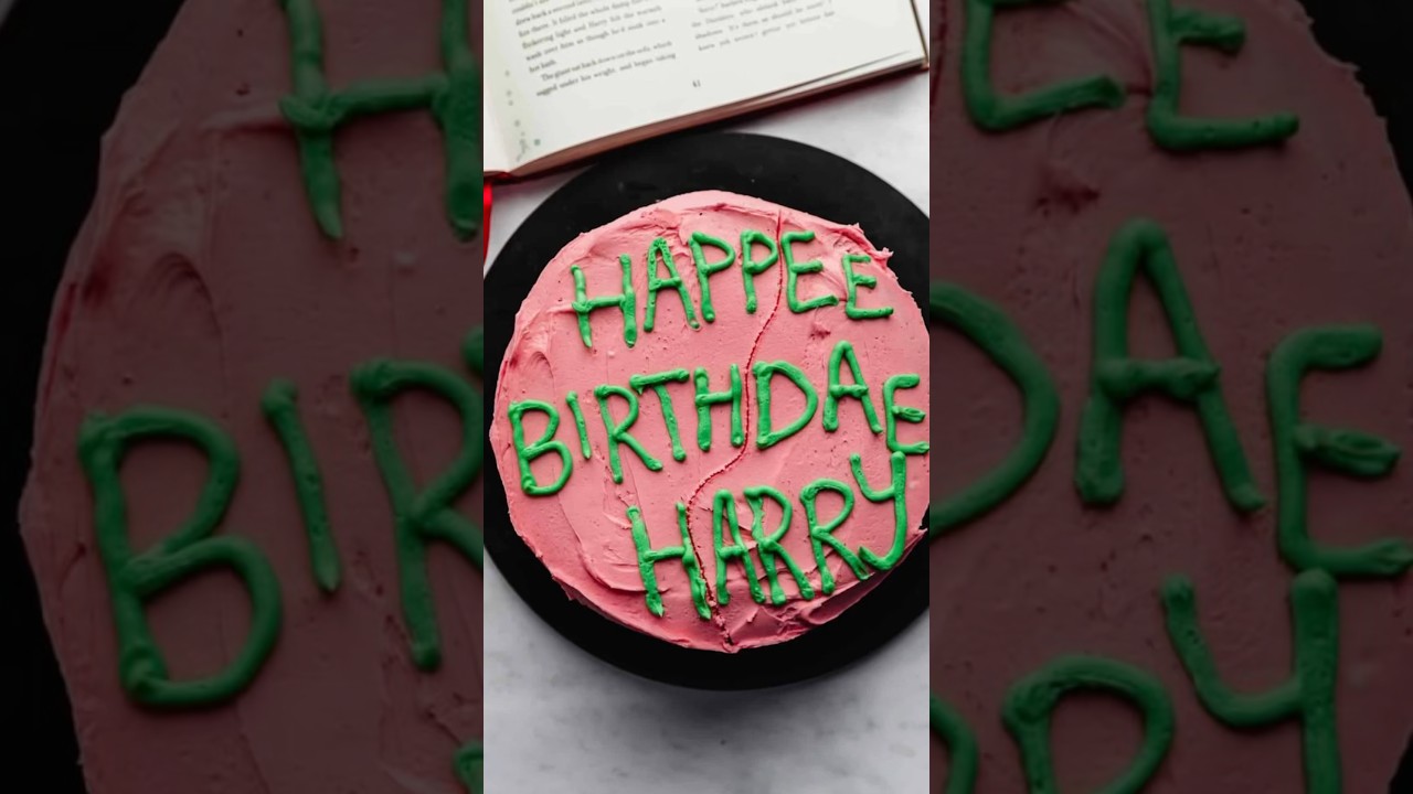 MAKE MY HARRY POTTER BIRTHDAY CAKE WITH ME🫶🏼🫶🏼🫶🏼