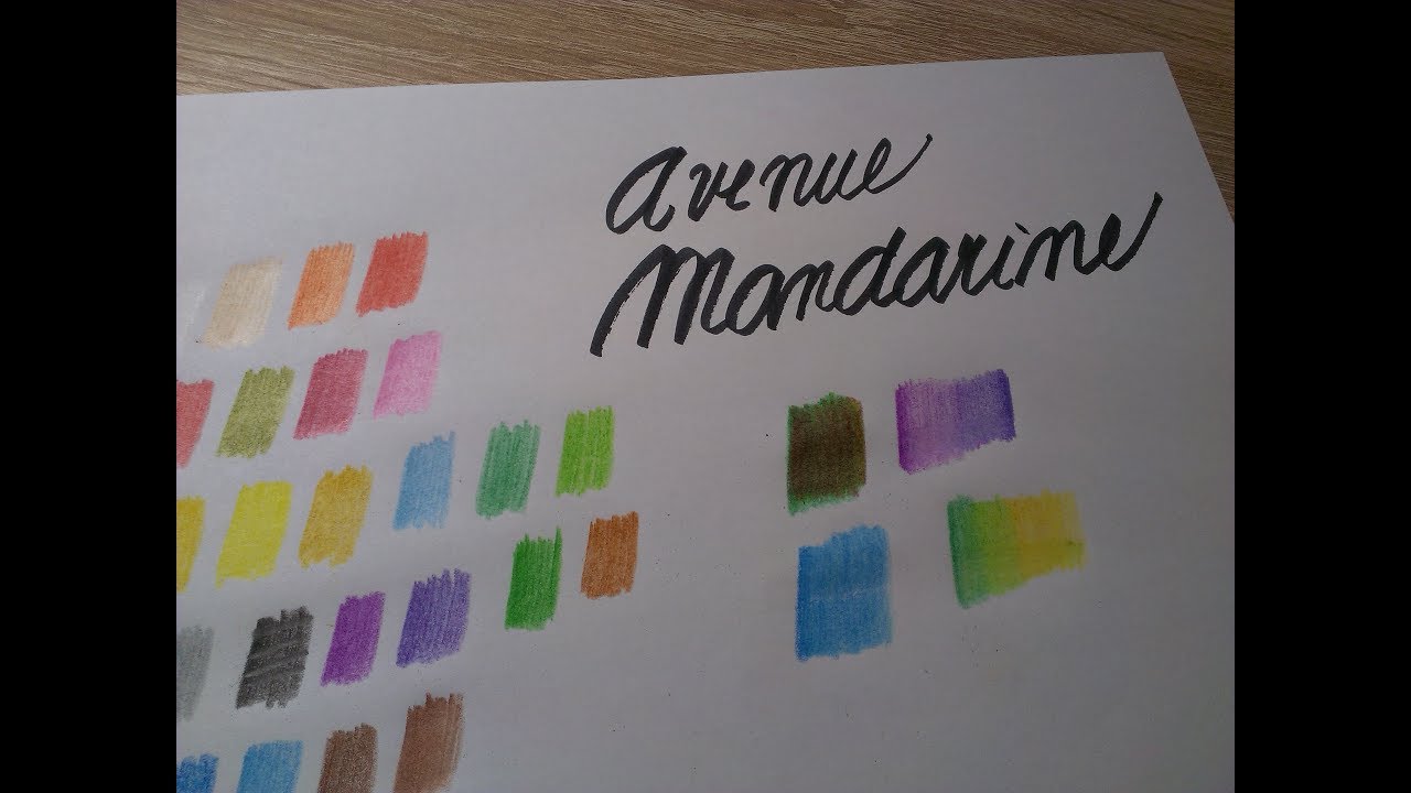 Avenue Mandarine, pastelky s francouzským šarmem