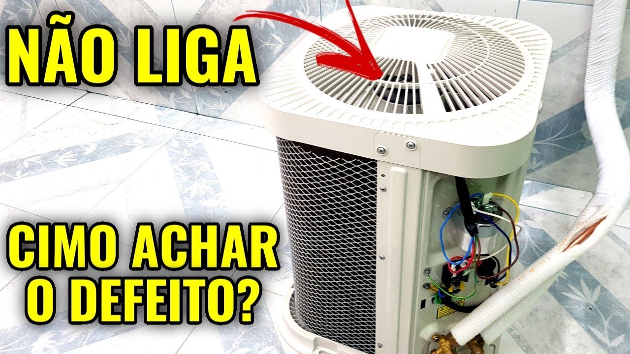 Ventilador no condensador n&atilde;o liga, o que pode ser?