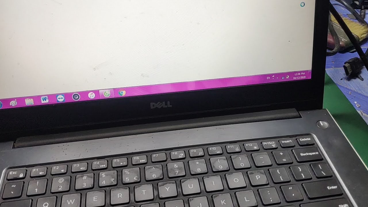 Laptop dell sạc không vào pin, hướng dẫn sửa chữa, hướng dẫn thay chân sạc cho laptop dell