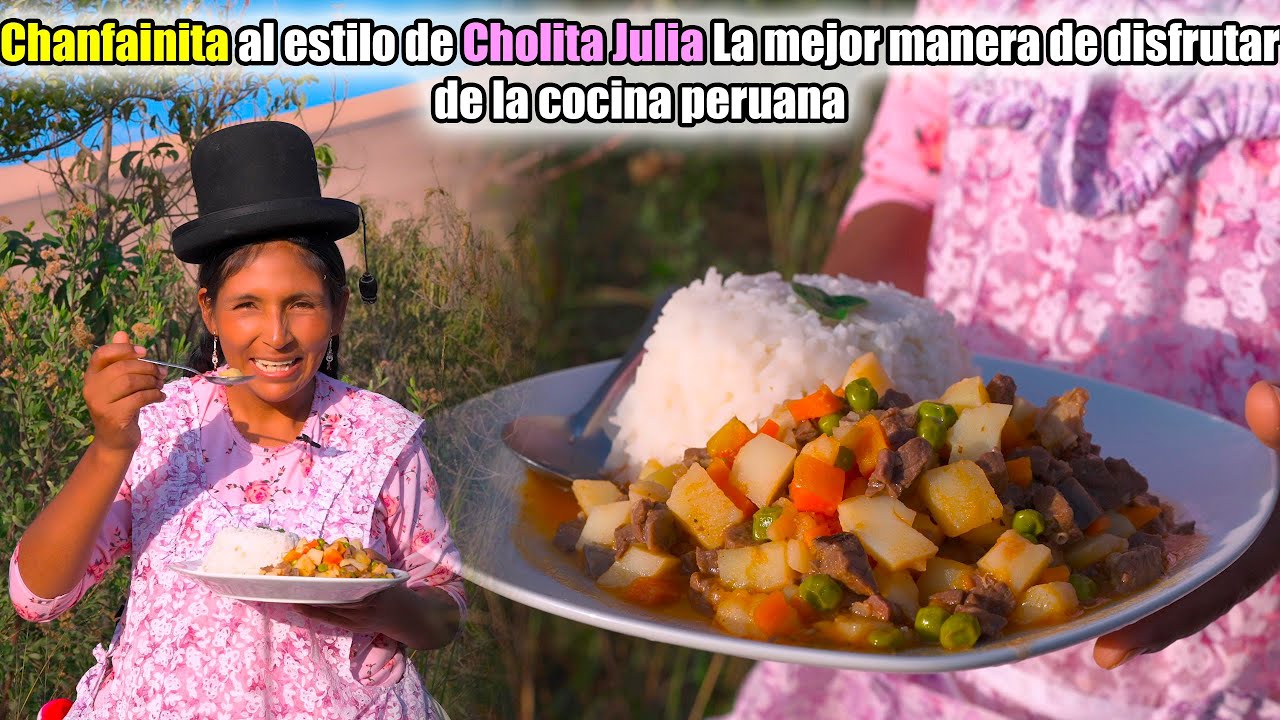 Chanfainita al estilo de Cholita Julia La mejor manera de disfrutar de la cocina peruana