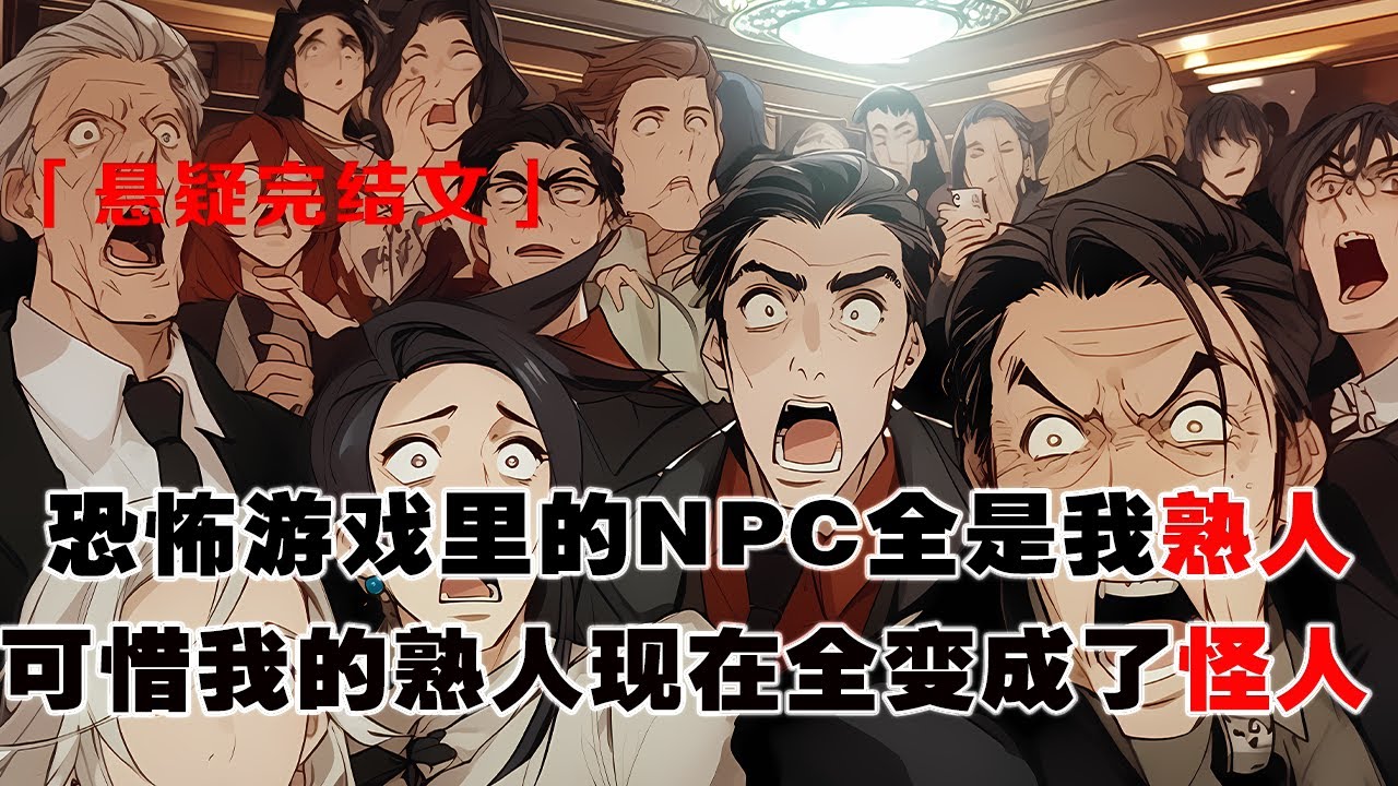 💢《恐怖遊戲裏，NPC都是我親友》：穿進恐怖遊戲後，NPC 全是我熟人。渾身是血的長發女鬼，是我的閨蜜。歪頭抽搐的禿頭男鬼，是最看好我的班主任。還有…… #皮皮说漫