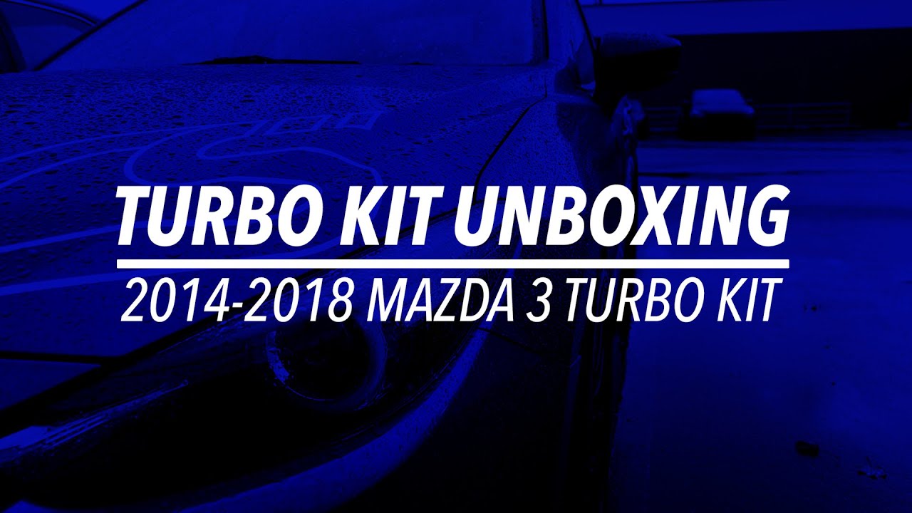Турбокомплект для Mazda 3-го поколения — распаковка от CorkSport Engineering.