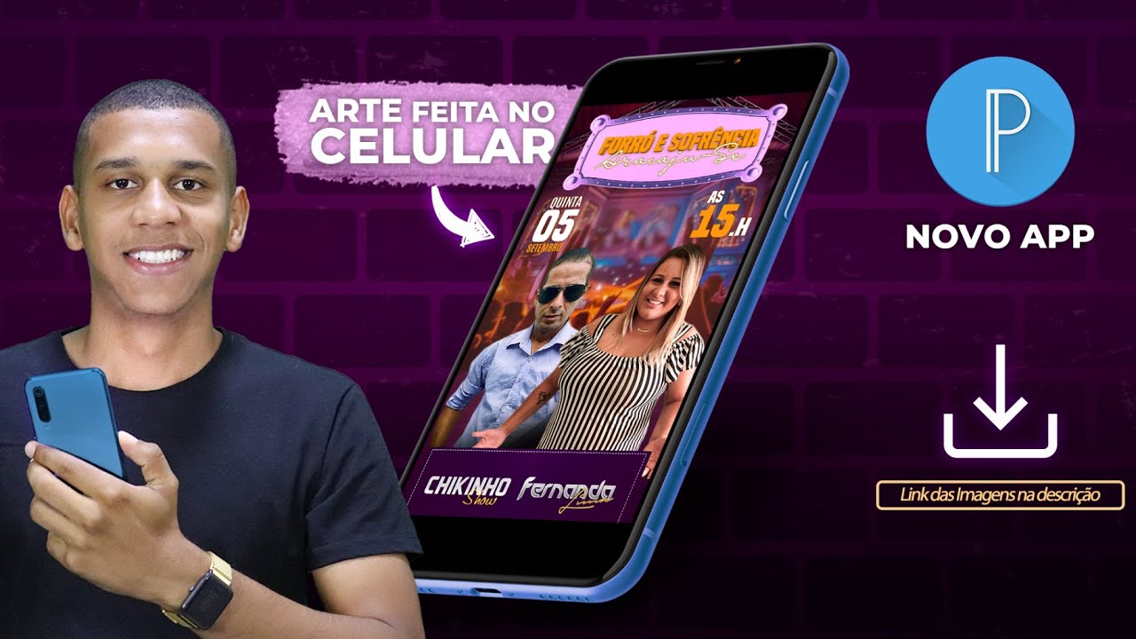 COMO FAZER FLYER SHOW PELO CELULAR COM O PIXELLAB