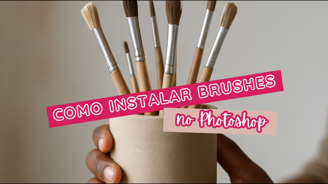 Como instalar brushes novos no Photoshop???