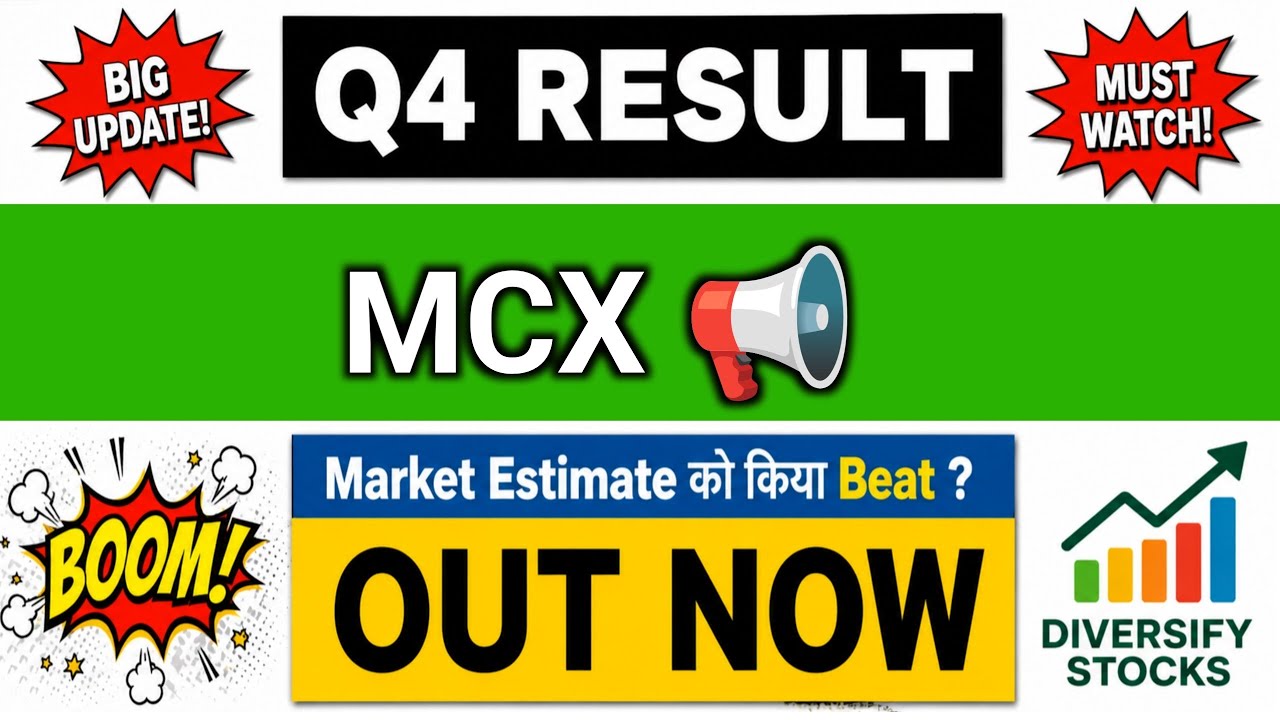 MCX Q4 Results 2026 | MCX share latest news | MCX Results Today | MCX Dividend 2026 | MCX share
