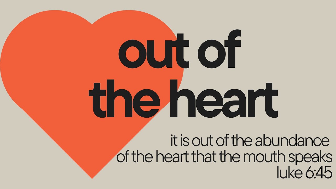 Sunday Worship - (Jan 11, 2026) Out of the Heart - Jake Jacobson