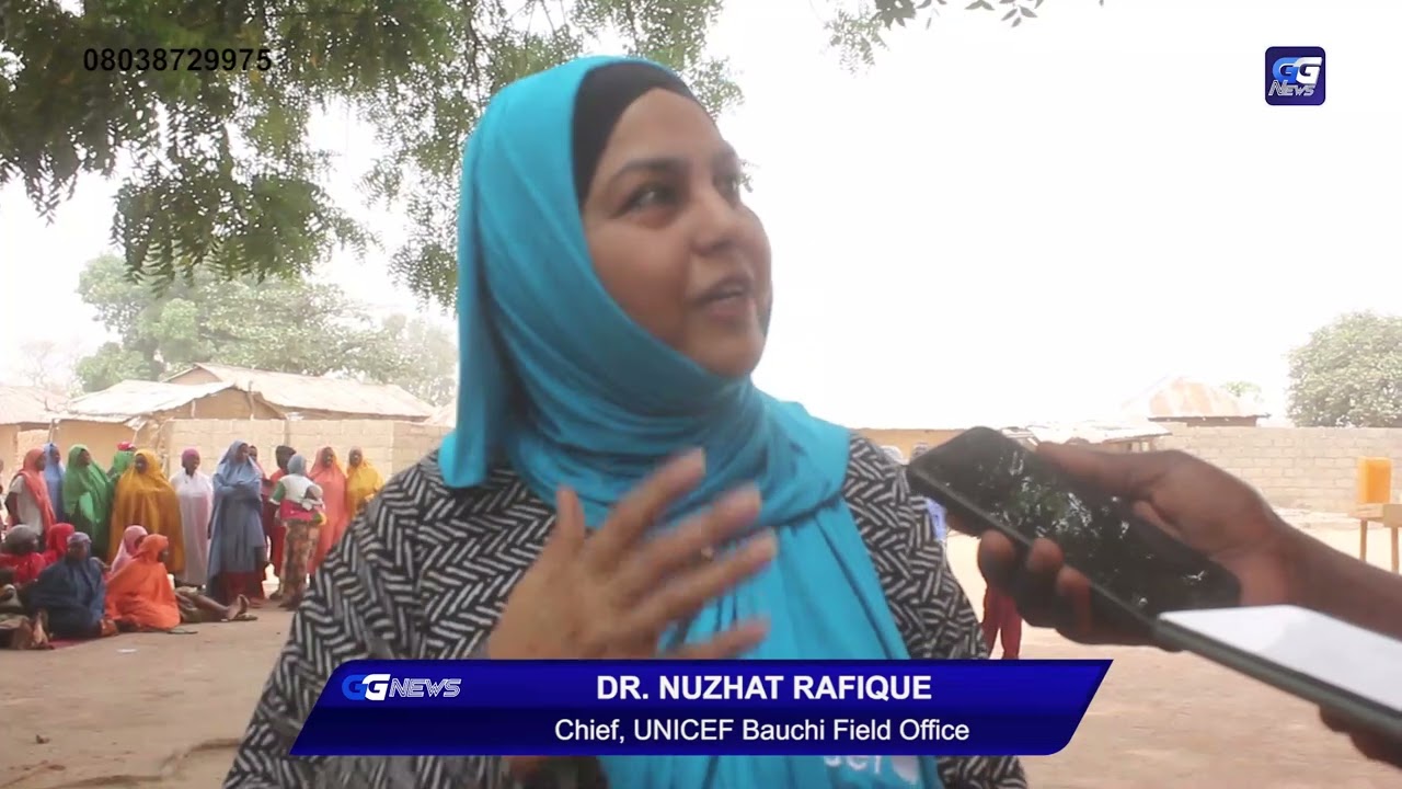 RURAL WATER SUPPLY: Ganye Community Appreciates Partners for Clean Water
