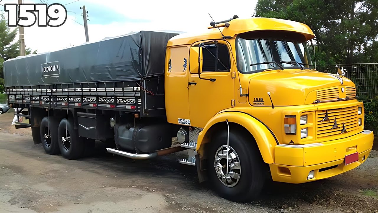 MERCEDES BENZ 1519 À VENDA #truck #caminhaoavenda