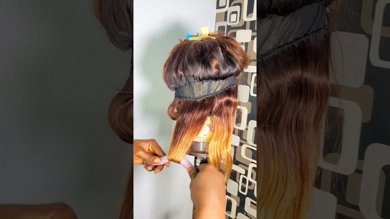 HOW TO CURL  YOUR WIGS AT HOME USING CURLING IRON,  BENDING ROLLERS  AND  SNAP ROLLERS