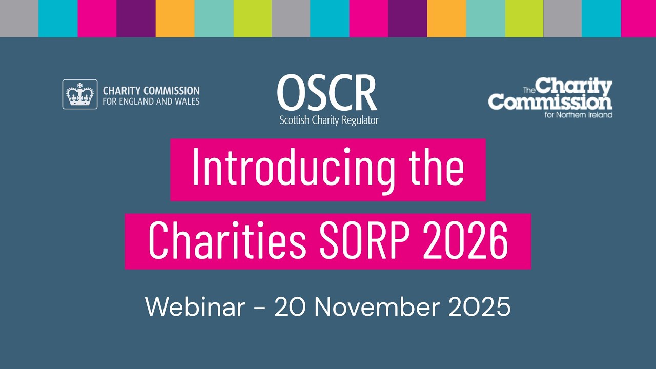 Introducing the Charities SORP 2026