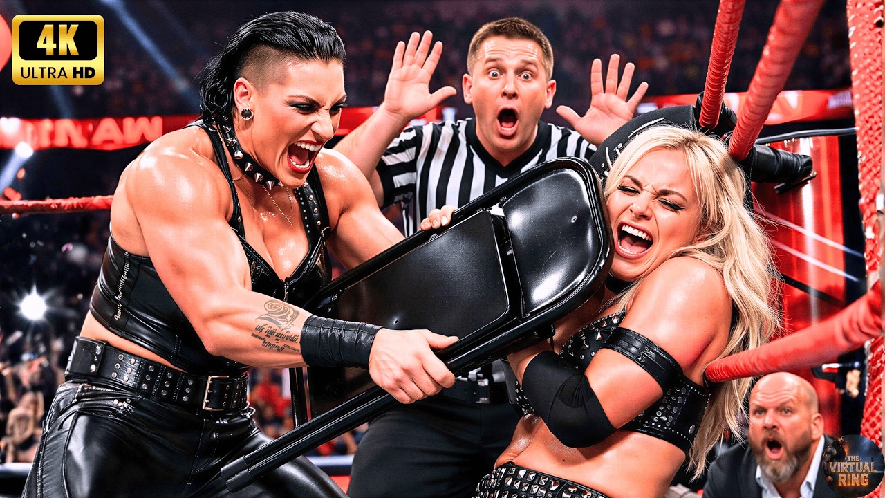 Рея Рипли против Лив Морган • WWE RAW • 1 марта 2026 г. 👹🔥 #rhearipley #livmorgan
