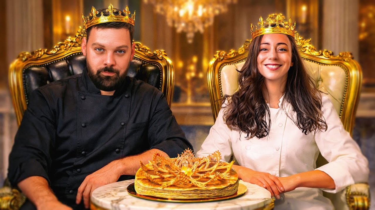 La galette des rois de @NinaMetayer ! ( je la reproduis )