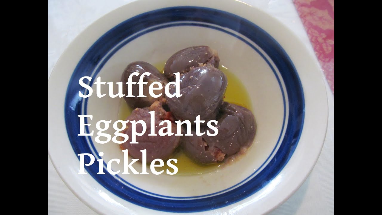 Stuffed Eggplants Pickles/ Makdoos / مكدوس / #Recipe162CFF