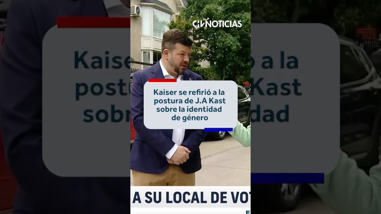 Kaiser y la postura de Kast sobre la identidad de g&eacute;nero | #Elecciones2025