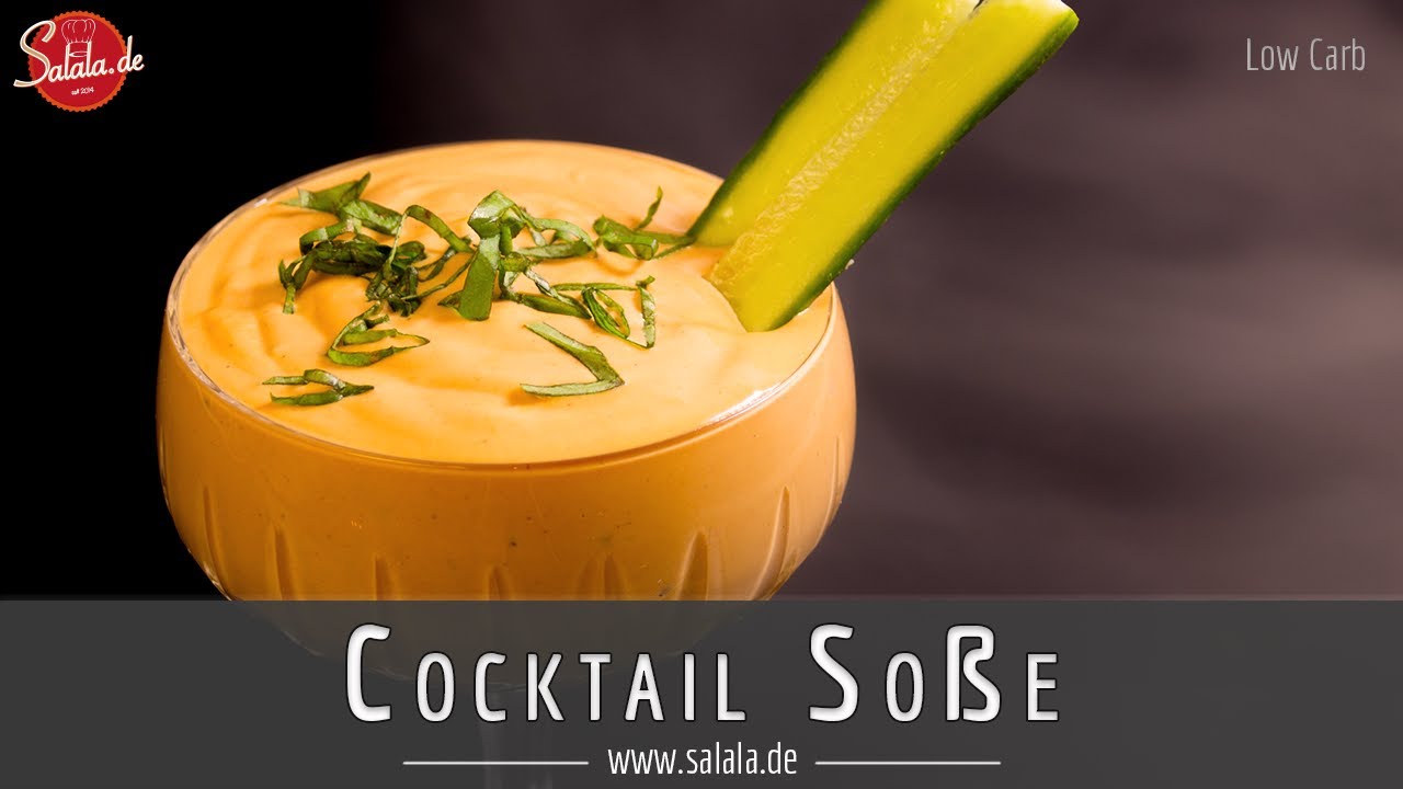 Cocktailsoße selber machen Rezept Low Carb