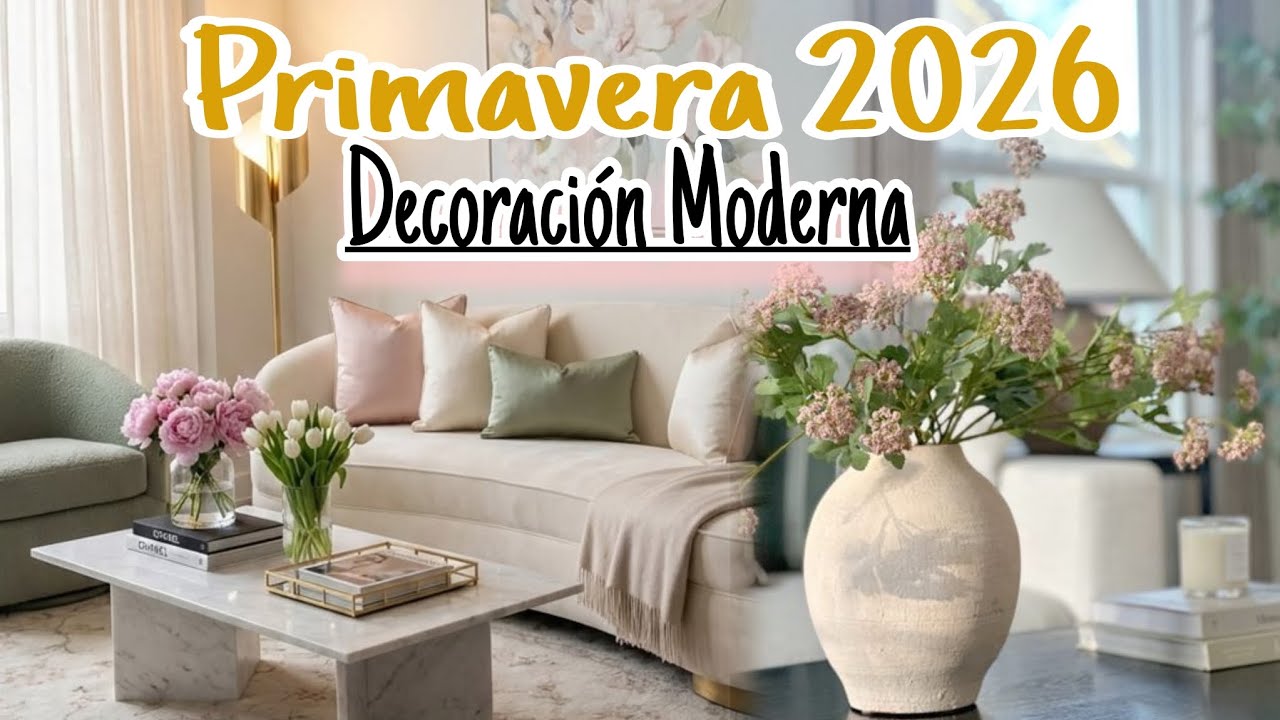 DECORACIÓN MODERNA: iDEAS de Decoración con Jarrones para Primavera🌸 Cómo Lograr una Casa Elegante✨️